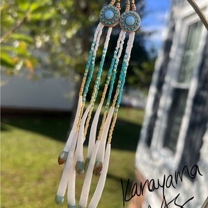 Handmade Dentalium Earrings